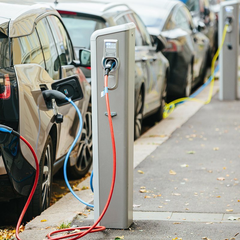 Electric vehicle publicly charging